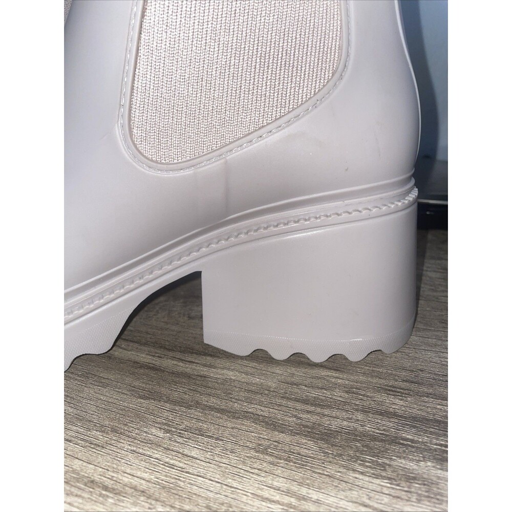 Circus Sam Edelman Women Light Brown Pull On Lug Rain Boots US 11 EUC - Picture 2 of 14
